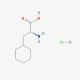 beta-Cyclohexyl-D-alanine hydrochloride (CAS 151899-07-9) - chemical structure image