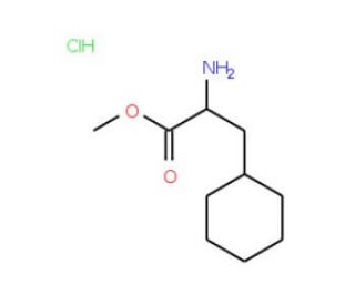 beta-Cyclohexyl-L-alanine methyl ester hydrochloride (CAS 144600-01-1) - chemical structure image