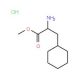 beta-Cyclohexyl-L-alanine methyl ester hydrochloride (CAS 144600-01-1) - chemical structure image