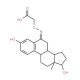 β-Estradiol-6-one 6-(O-carboxymethyloxime) (CAS 35048-47-6) - chemical structure image