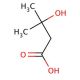 β-Hydroxyisovaleric acid (CAS 625-08-1) - chemical structure image