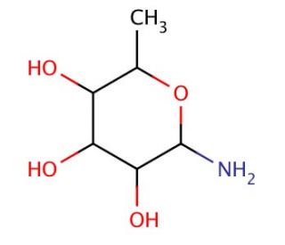 β-L-Fucopyranosylamine (CAS 103419-79-0) - chemical structure image