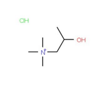 beta-Methylcholine Chloride (CAS 2382-43-6) - chemical structure image