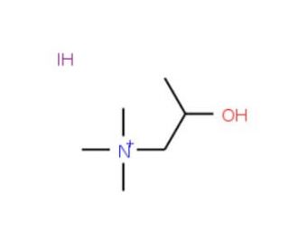 beta-Methylcholine Iodide (CAS 60154-19-0) - chemical structure image