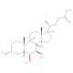 β-Muricholic Acid 的分子结构, CAS编号: 2393-59-1 β-Muricholic Acid (CAS 2393-59-1) - chemical structure image