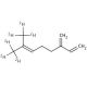β-Myrcene-d6 (CAS 75351-99-4) - chemical structure image