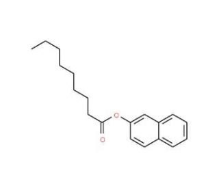 beta-Naphthyl Nonanoate (CAS 15806-45-8) - chemical structure image