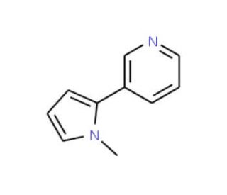 &beta;-Nicotyrine (CAS 487-19-4) - chemical structure image