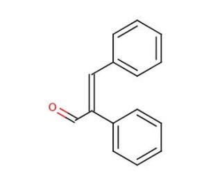 &beta;-Phenylcinnamaldehyde (CAS 1210-39-5) - chemical structure image
