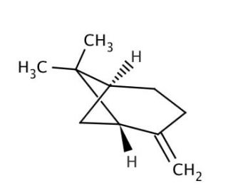 (&minus;)-&beta;-Pinene (CAS 18172-67-3) - chemical structure image