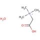Betaine monohydrate 的分子结构, CAS编号: 590-47-6 Betaine monohydrate (CAS 590-47-6) - chemical structure image
