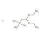 Betainealdehyde Diethylacetal Iodide (CAS 6711-89-3) - chemical structure image