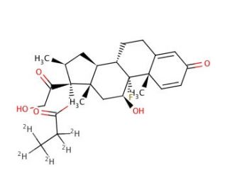 Betamethasone 17-Propionate-d5 - chemical structure image