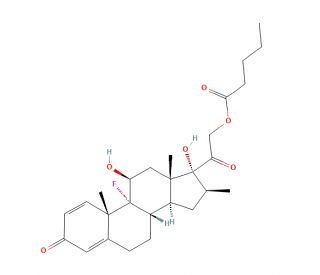 Betamethasone 21-Valerate (CAS 2240-28-0) - chemical structure image