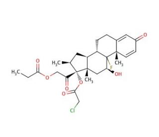 Betamethasone Dipropionate (CAS 5593-20-4) - chemical structure image