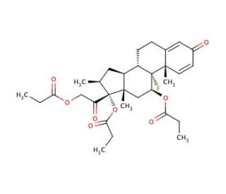 Betamethasone Tripropionate - chemical structure image