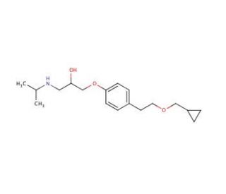 Betaxolol (CAS 63659-18-7) - chemical structure image