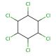 BHC (mixture of hexachlorocyclohexanes) (CAS 608-73-1) - chemical structure image