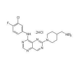 BIBU 1361 dihydrochloride (CAS 793726-84-8) - chemical structure image