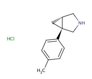 (&plus;)-Bicifadine Hydrochloride (CAS 66504-82-3) - chemical structure image