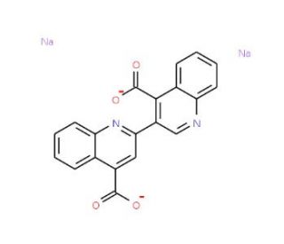 Bicinchoninic acid disodium salt (CAS 979-88-4) - chemical structure image