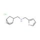 Bicyclo[2.2.1]hept-5-en-2-ylmethyl-furan-2-ylmethyl-amine hydrochloride - chemical structure image