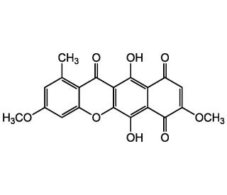 Bikaverin (CAS 33390-21-5) - chemical structure image