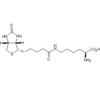 Biocytin (CAS 576-19-2) - chemical structure image