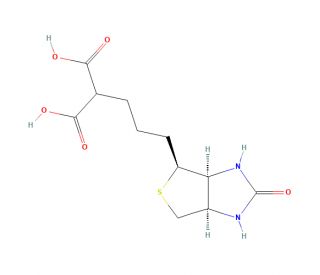 Biotin Diacid (CAS 57671-79-1) - chemical structure image