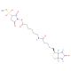 Biotinamidohexanoic acid 3-sulfo-N-hydroxysuccinimide ester sodium salt (CAS 127062-22-0) - chemical structure image
