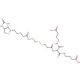 [Biotinylamidoethyl]-dithiomethylenemalonic Acid Bis(4-aminobutyric Acid) (CAS 1322625-02-4) - chemical structure image