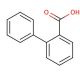 Biphenyl-2-carboxylic acid (CAS 947-84-2) - chemical structure image