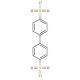 Biphenyl-4,4′-disulfonyl chloride (CAS 3406-84-6) - chemical structure image