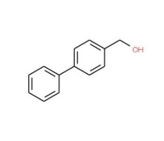 Biphenyl-4-methanol (CAS 3597-91-9) - chemical structure image