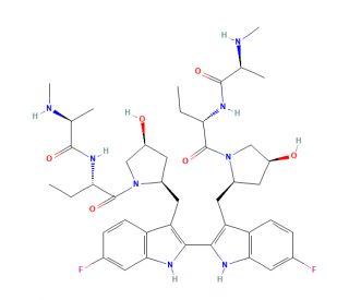 Birinapant (CAS 1260251-31-7) - chemical structure image