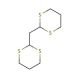 Bis(1,3-dithian-2-yl)methane (CAS 14947-51-4) - chemical structure image