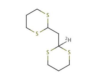 Bis(1,3-dithian-2-yl)methane-d (CAS 31401-53-3) - chemical structure image