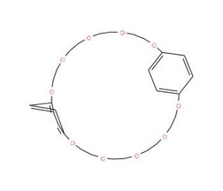 Bis(1,4-phenylene)-34-crown 10-Ether (CAS 53914-95-7) - chemical structure image