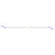 Bis(11-azidoundecyl) disulfide (CAS 881375-91-3) - chemical structure image