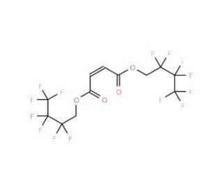 Bis(1H,1H-perfluorobutyl)fumarate (CAS 24120-17-0) - chemical structure image