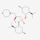 Bis[(1R,2S,5R)-2-isopropyl-5-methylcyclohexyl] [(2S)-2-hydroxy-3-morpholin-4-ylpropyl]phosphonate - chemical structure image