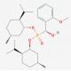 Bis[(1R,2S,5R)-2-isopropyl-5-methylcyclohexyl] [(R)-hydroxy(2-methoxyphenyl)methyl]phosphonate - chemical structure image