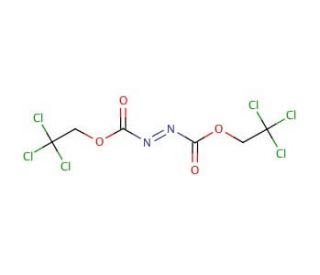 Bis(2,2,2-trichloroethyl) azodicarboxylate (CAS 38857-88-4) - chemical structure image