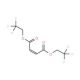 Bis(2,2,2-trifluoroethyl) (2Z)-but-2-ene-1,4-dioate, Maleic acid bis(2,2,2-trifluoroethyl)ester (CAS 352-28-3) - chemical str