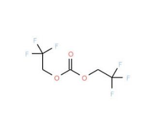 Bis(2,2,2-trifluoroethyl) carbonate (CAS 1513-87-7) - chemical structure image