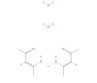 Bis(2,4-pentanedionato)cobalt(II) Dihydrate (CAS 123334-29-2) - chemical structure image