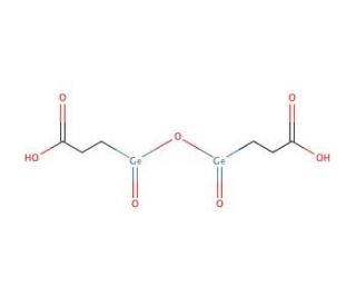Bis(2-carboxyethylgermanium(IV) sesquioxide) (CAS 12758-40-6) - chemical structure image