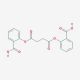 Bis(2-carboxyphenyl) succinate 的分子结构, CAS编号: 578-19-8 Bis(2-carboxyphenyl) succinate (CAS 578-19-8) - chemical structure image