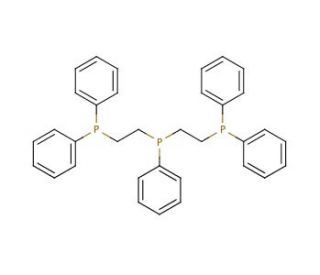 Bis(2-diphenylphosphinoethyl)phenylphosphine (CAS 23582-02-7) - chemical structure image
