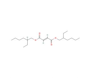 Bis(2-ethylhexyl) fumarate (CAS 141-02-6) - chemical structure image